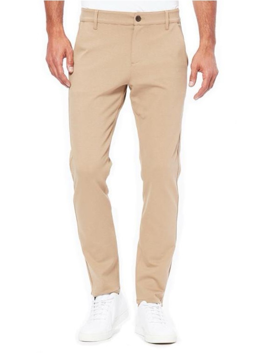 PAIGE 
Transcend Knit Stafford Tapered Trousers | Size 31